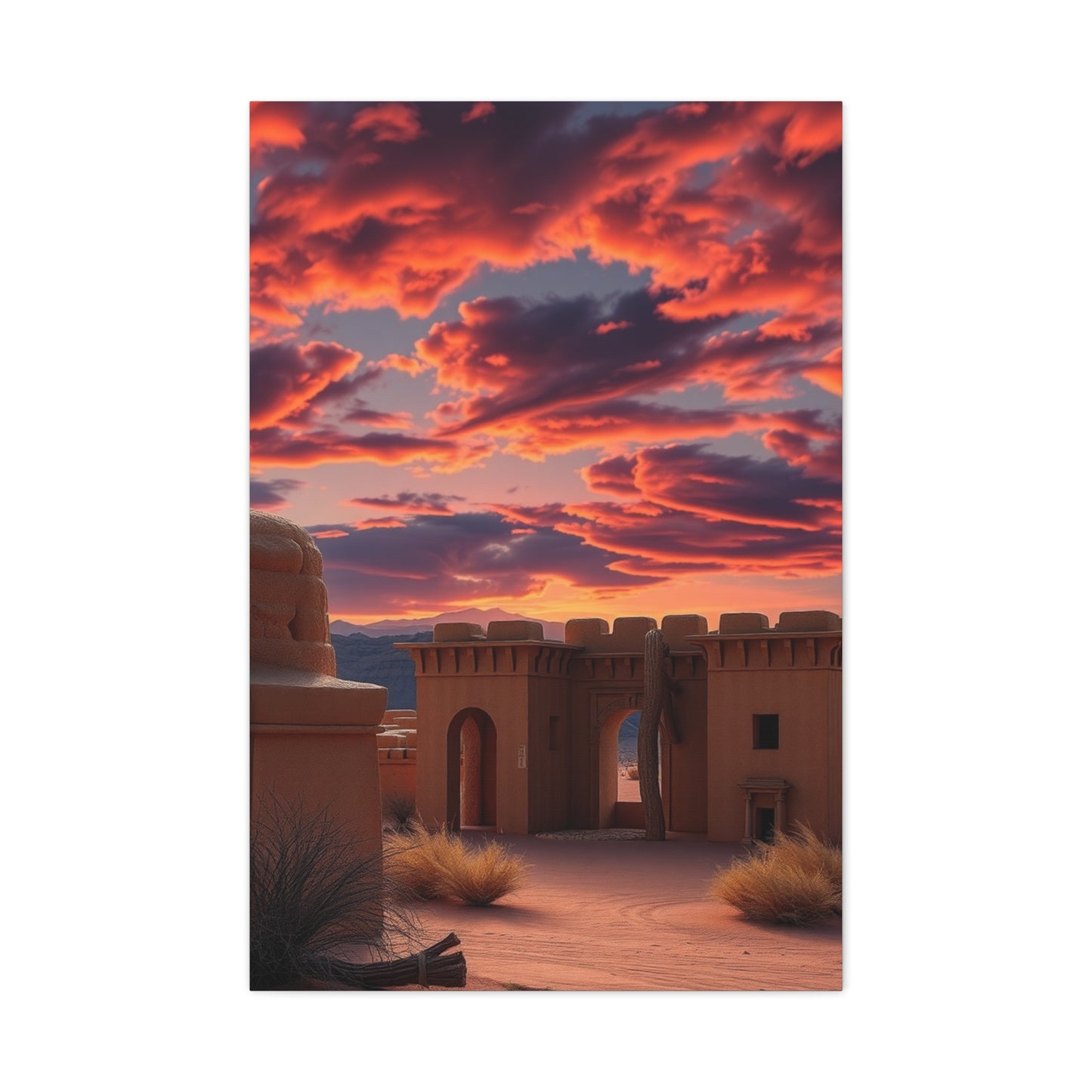 Ethereal Dunes Artwork Wall Art & Canvas Print