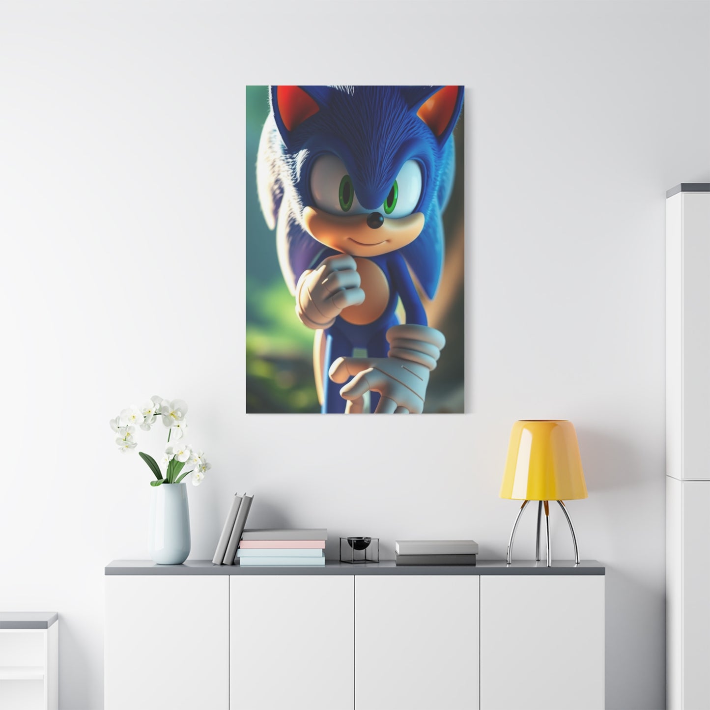 Supreme Sonic the Hedgehog Art Collection Wall Art & Canvas Print