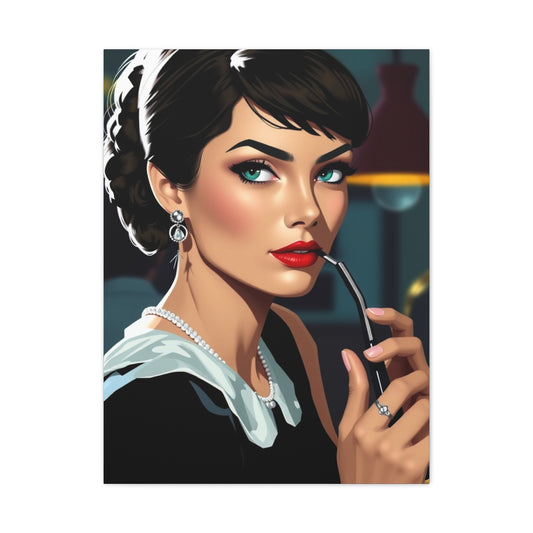 Supreme Breakfast At Tiffany’s Characters Art Collection Wall Art & Canvas Print