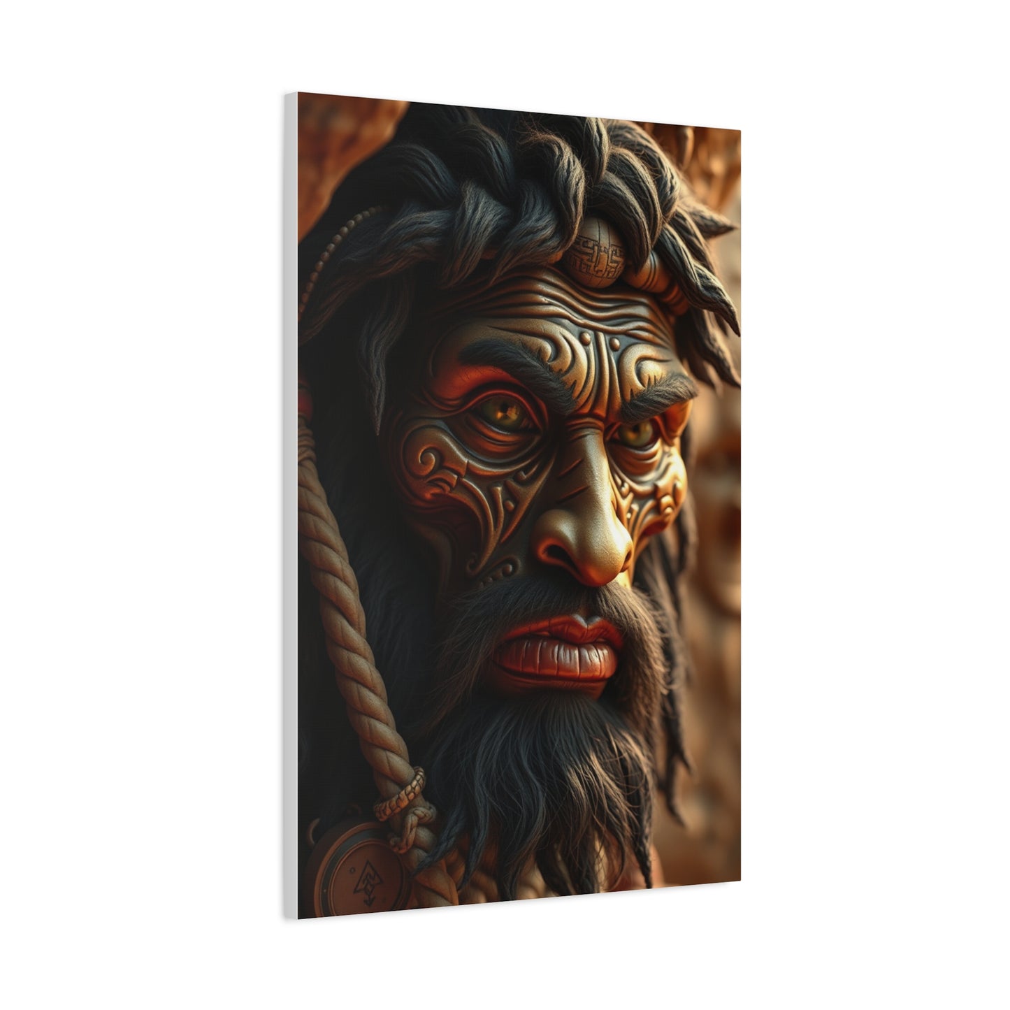 Cave Man Art Luxury Canvas Wall Art & Canvas Print