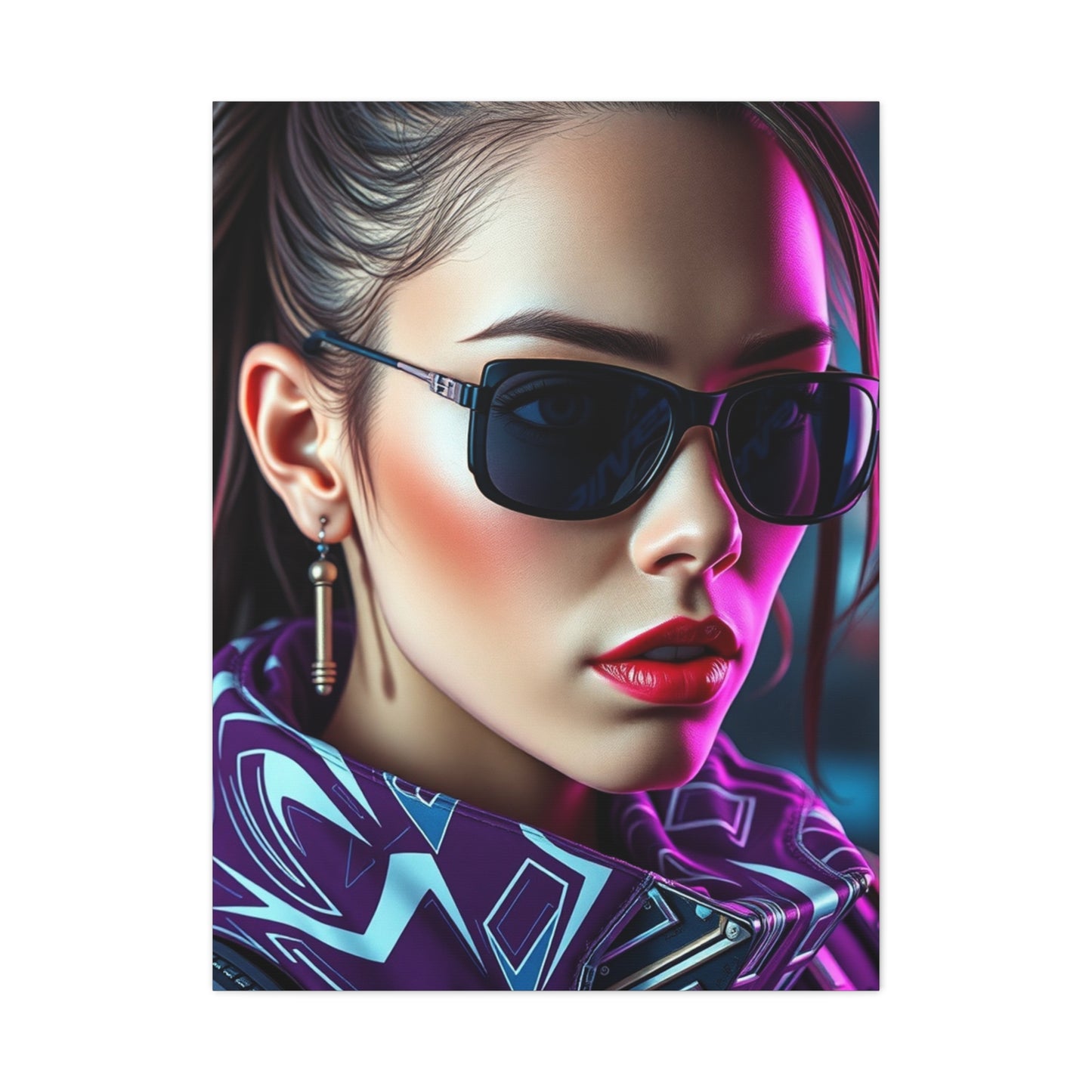 Supreme Cyberpunk Art Collection Wall Art & Canvas Print