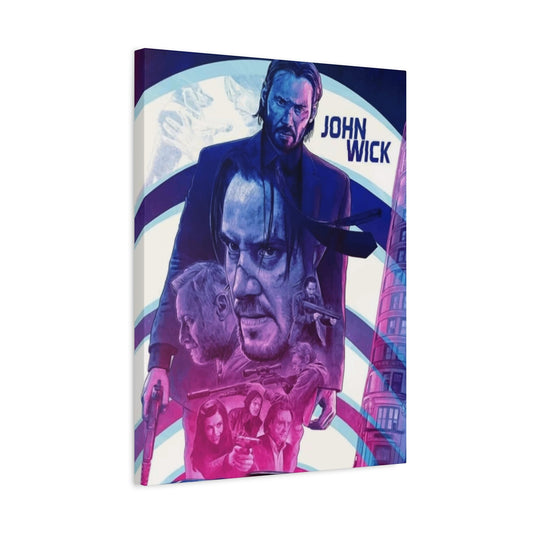 John Wick Movie Poster Wall Art & Canvas Prints