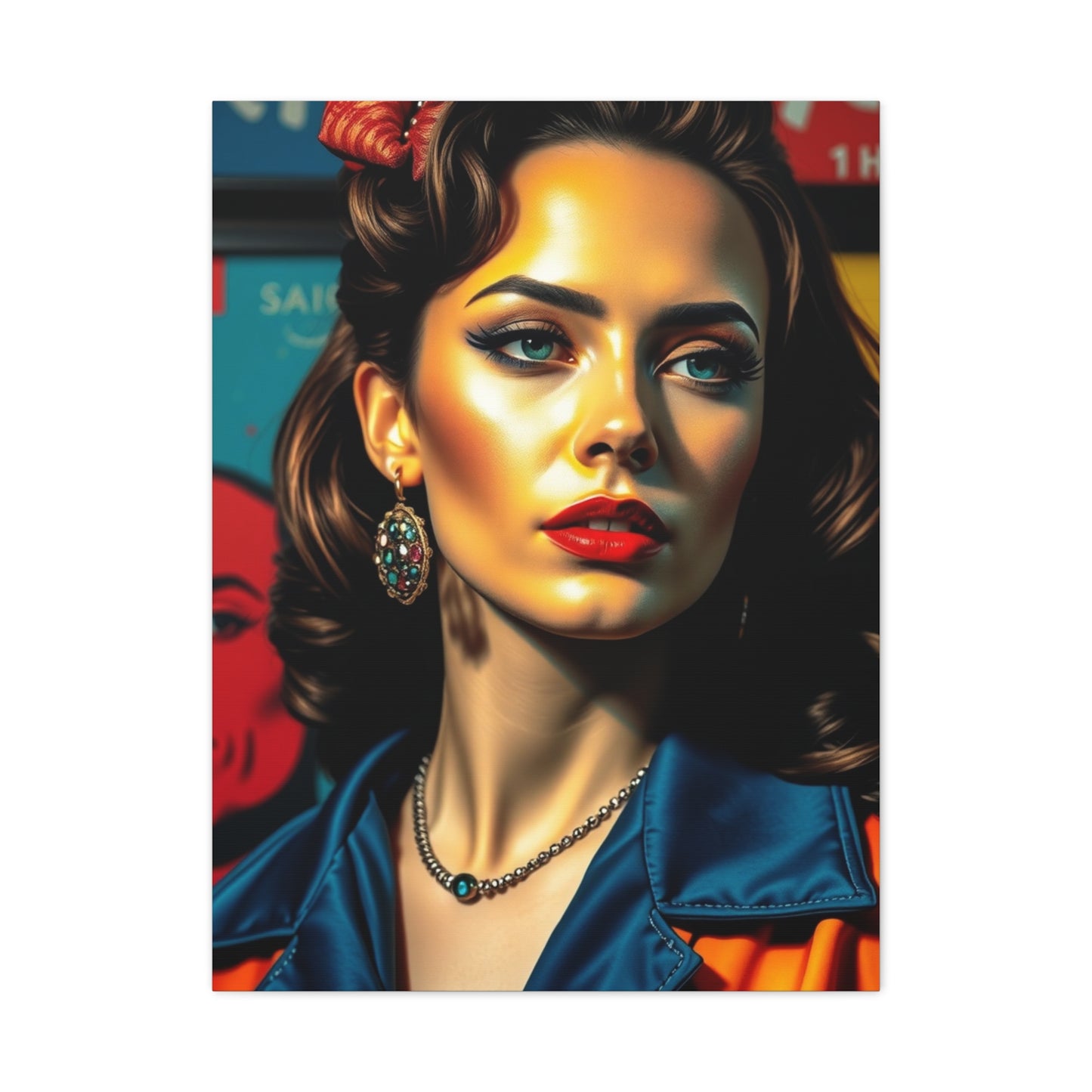 Chic Pop Canvas Elegance Wall Art & Canvas Print