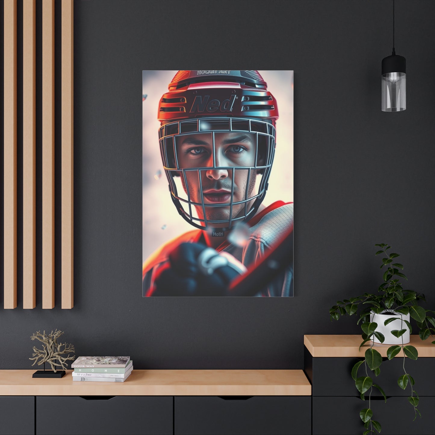 Masterpiece Hockey Art Vision Wall Art & Canvas Print