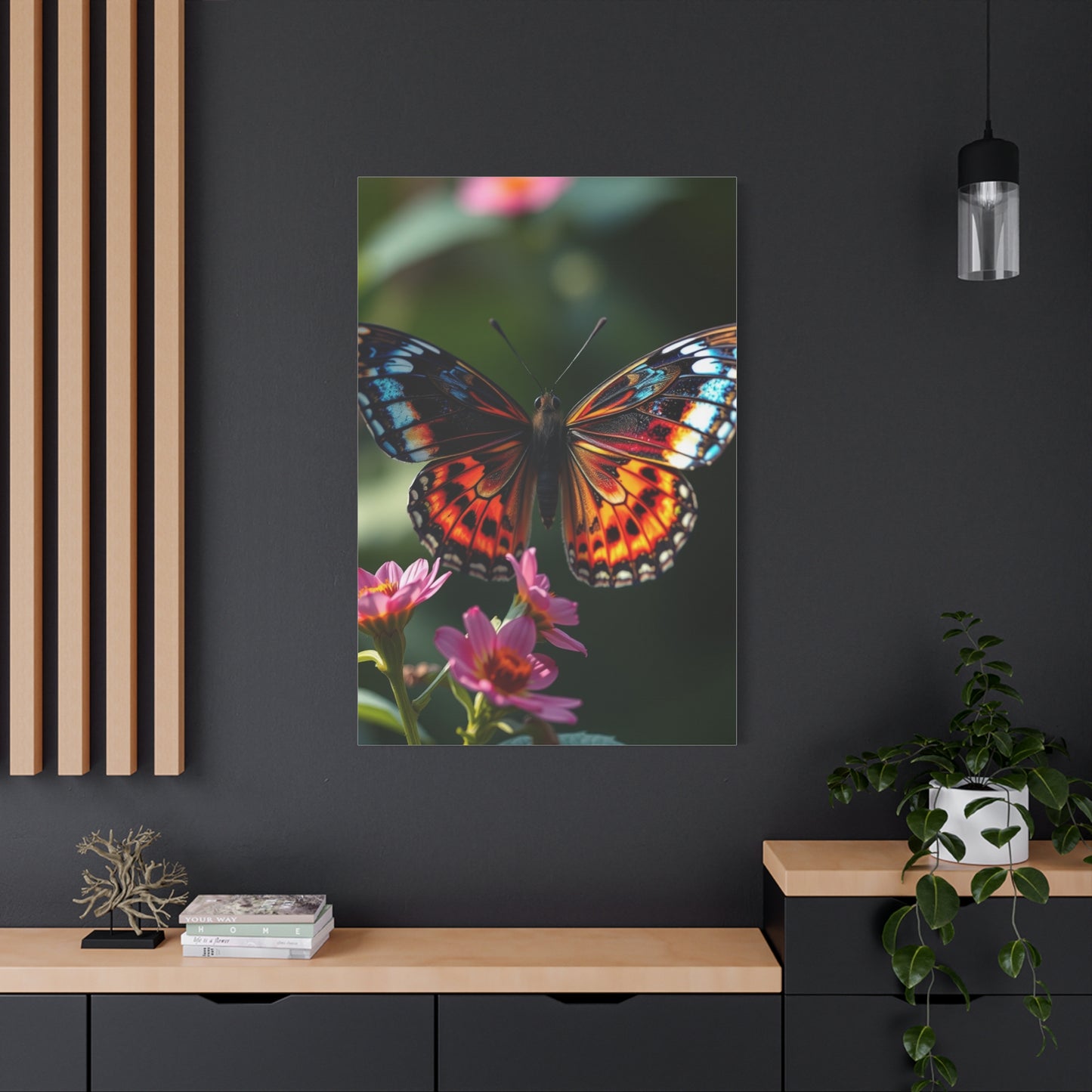 Majestic Metamorphosis Canvas Wall Art & Canvas Print