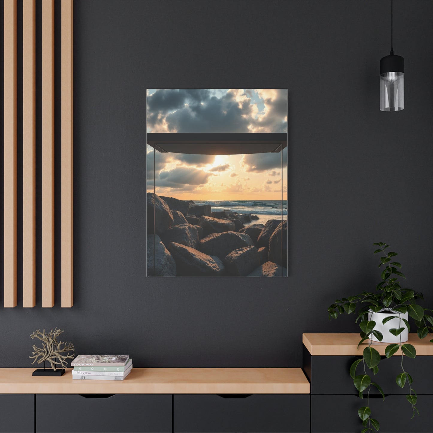 Coastal Panorama Elegance Wall Art & Canvas Print