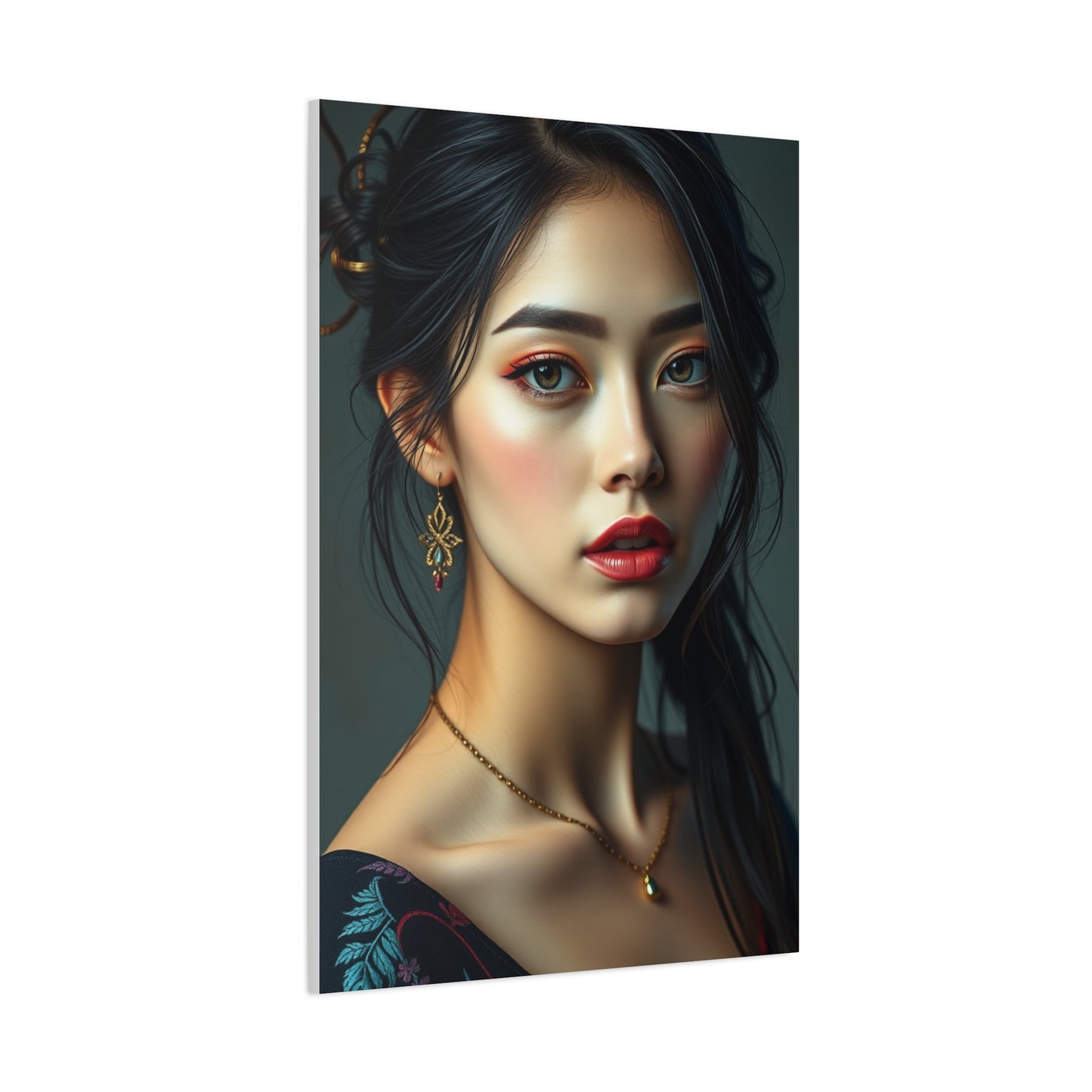 Mystical Nymph Painting Wall Art & Canvas Print