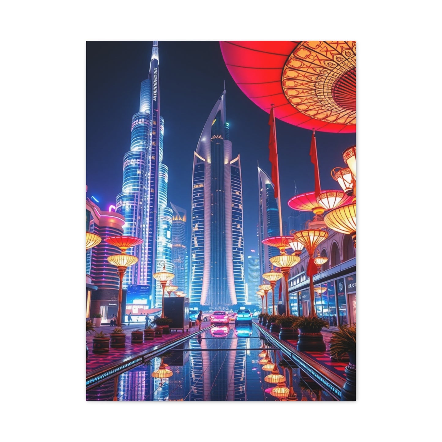 Dubai Art Luxury Canvas Wall Art & Canvas Print