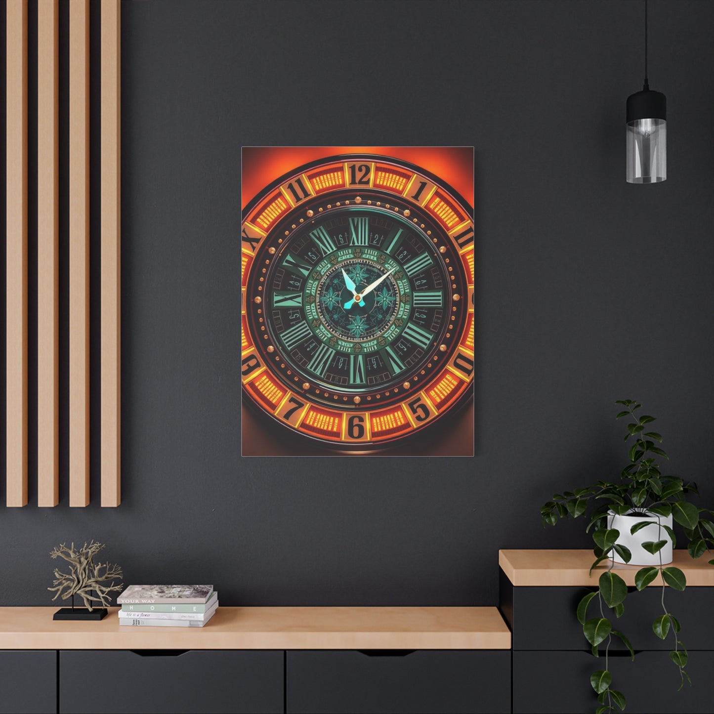 Clock Art Luxury Canvas Wall Art & Canvas Print