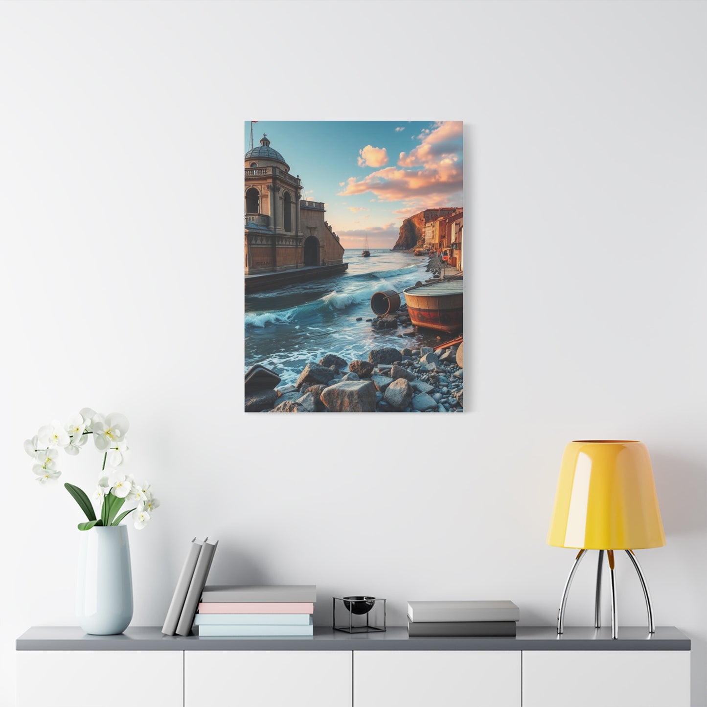 Oceanic Elegance Canvas Wall Art & Canvas Print