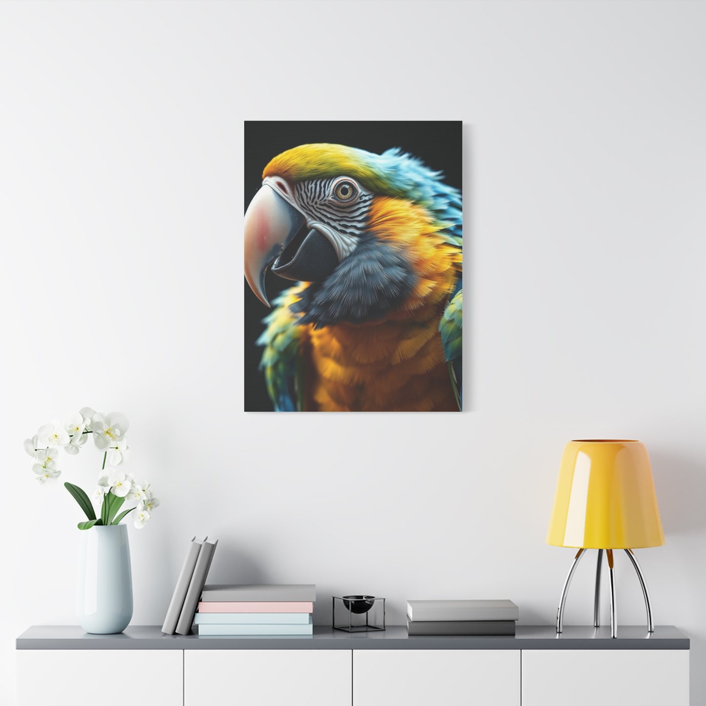 Parrot Art Refined Canvas Wall Art & Canvas Print