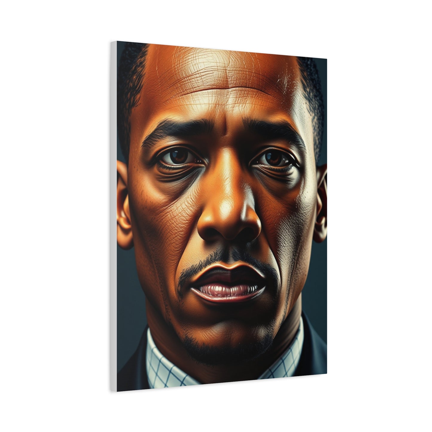 Malcolm X Reverence Canvas