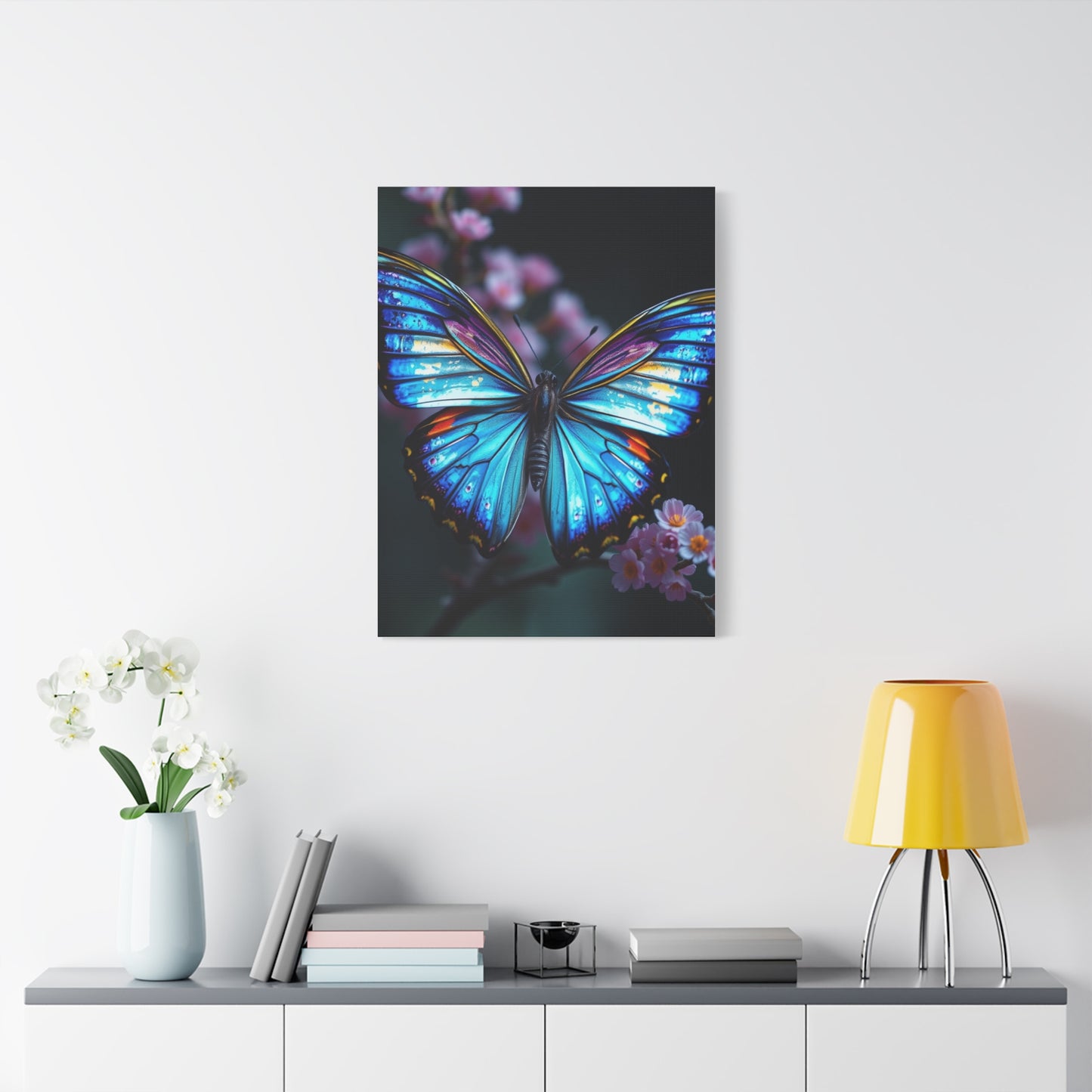 Opulent Lepidopteran Elegance Wall Art & Canvas Print