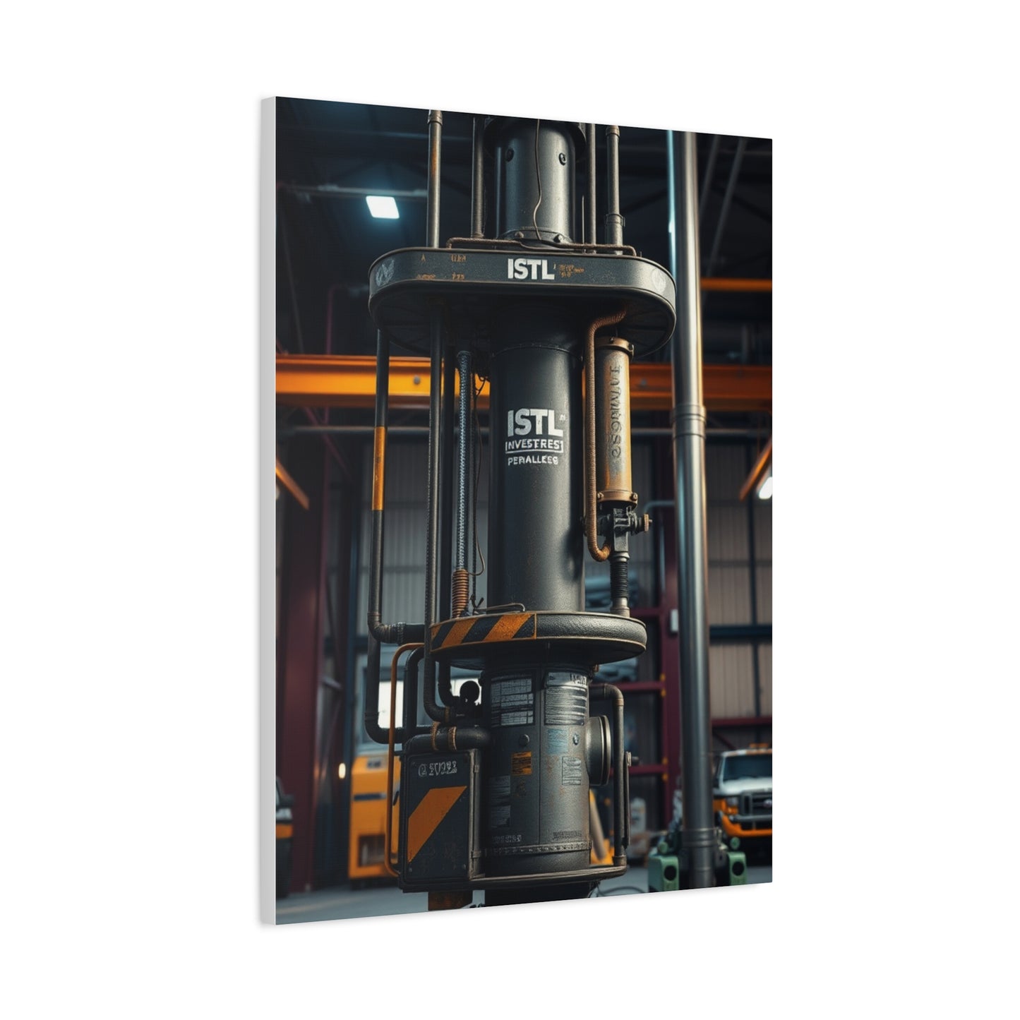 Vision Industrial Art Art Wall Art & Canvas Print