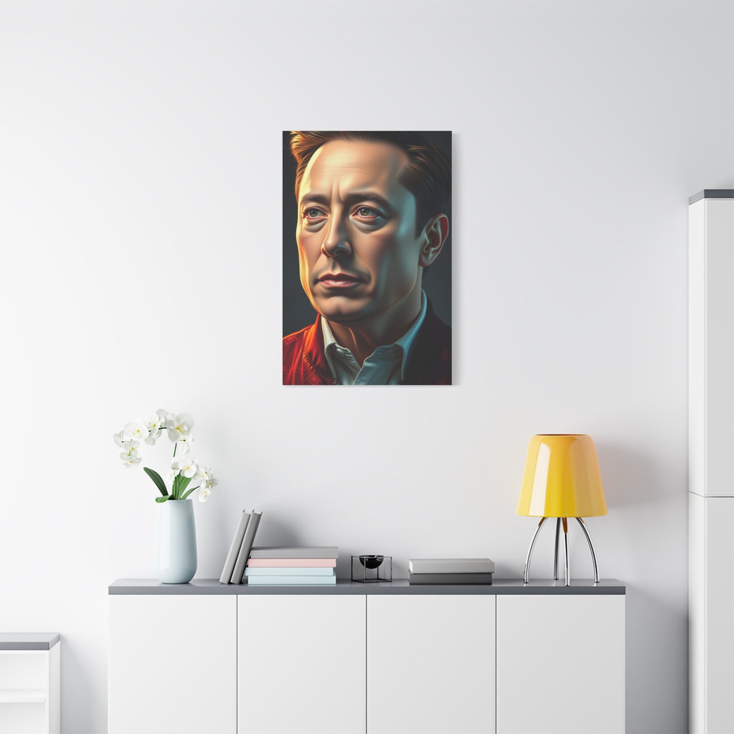 Supreme Elon Musk Art Collection Wall Art & Canvas Print