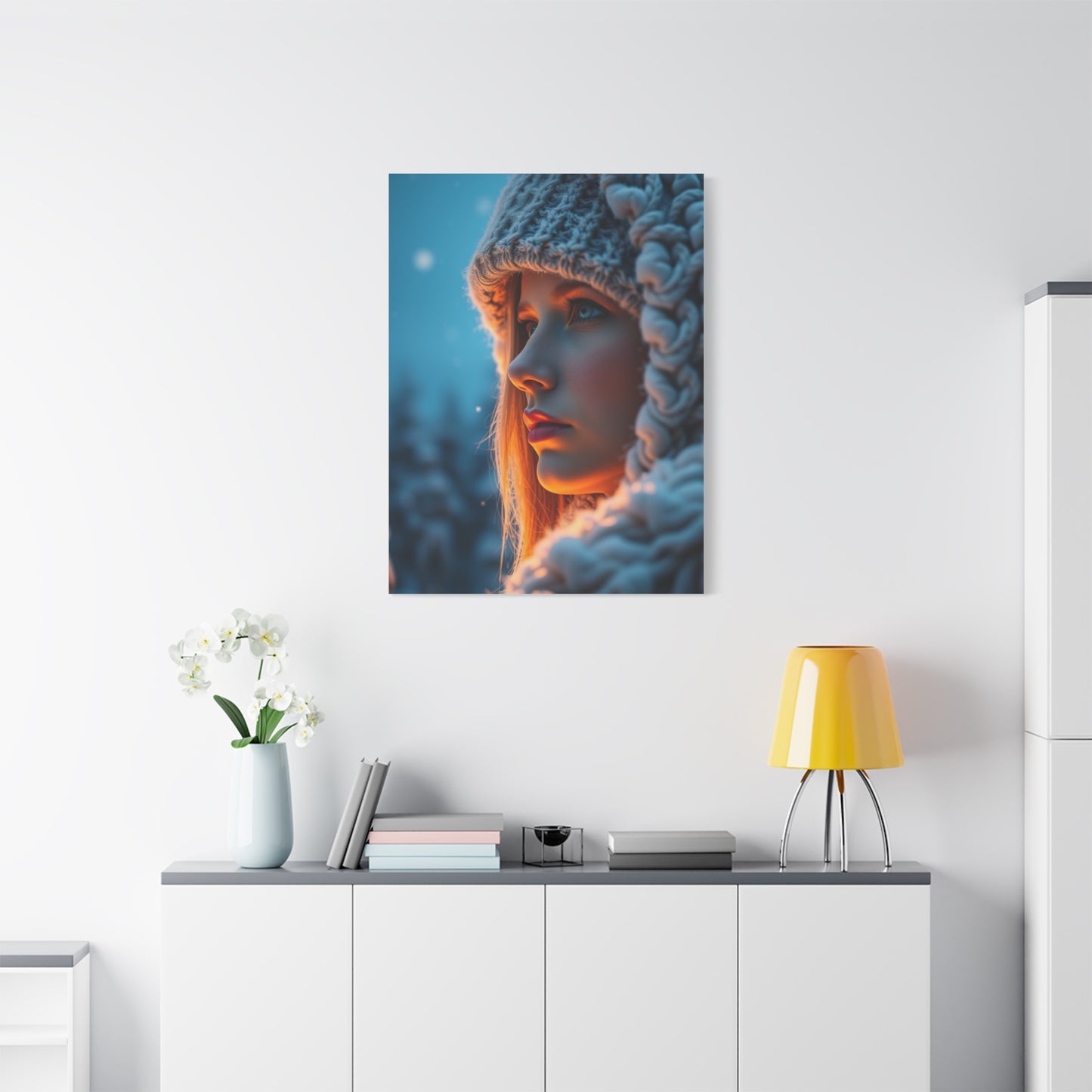 Ethereal Winter Panorama Wall Art & Canvas Print