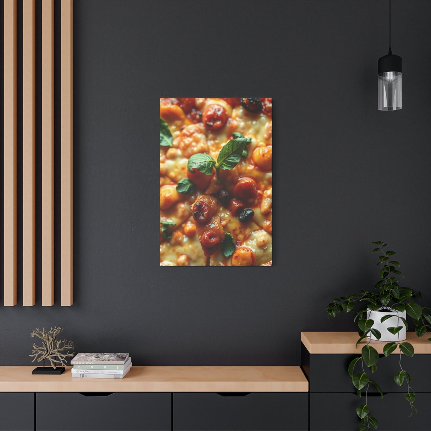 Pizza Art Refined Canvas Wall Art & Canvas Print