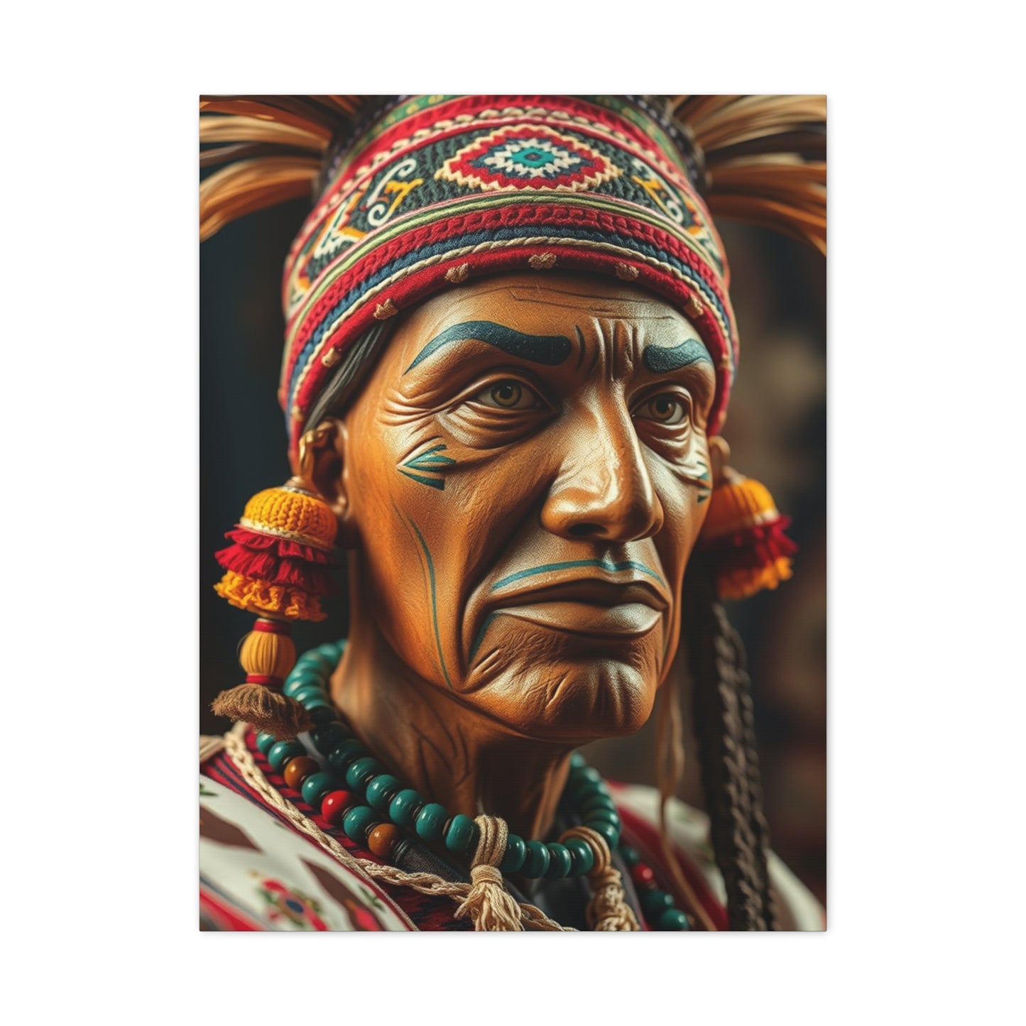 Folk Art Refined Canvas Wall Art & Canvas Print