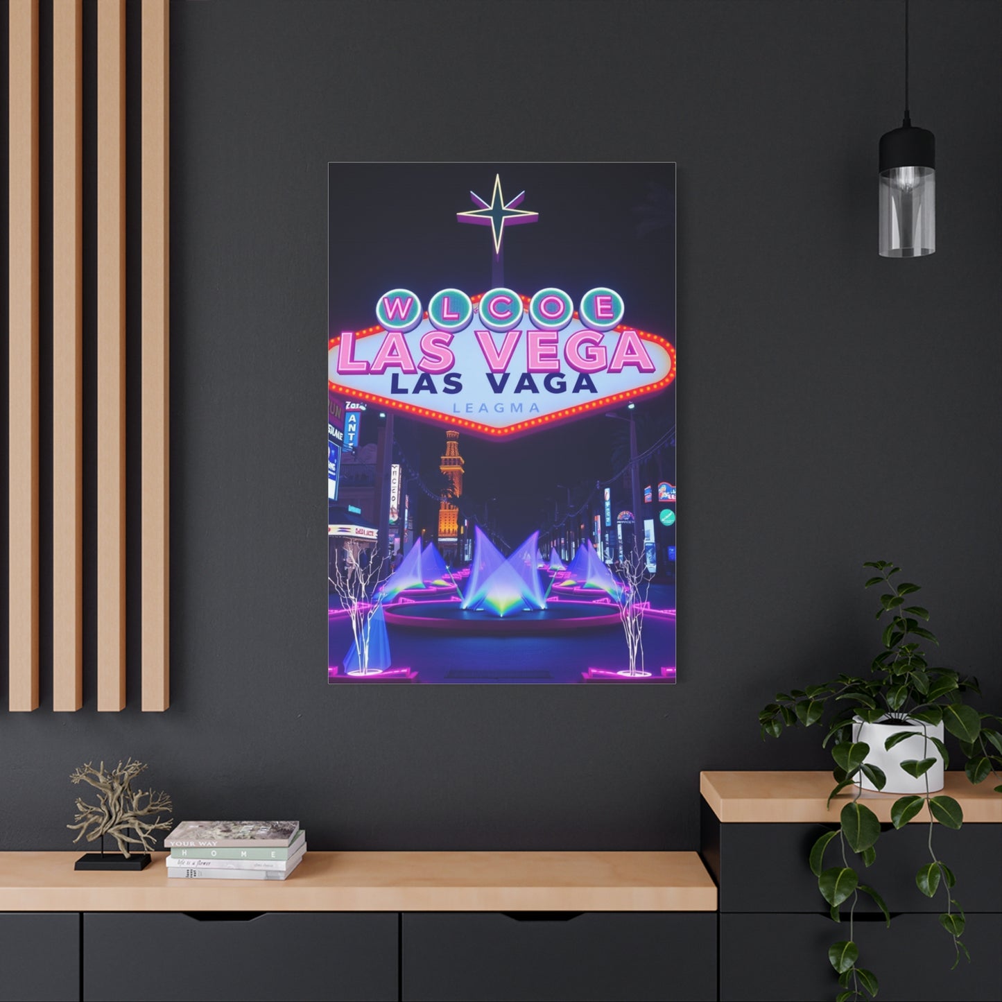 Las Vagas Art Luxury Canvas Wall Art & Canvas Print
