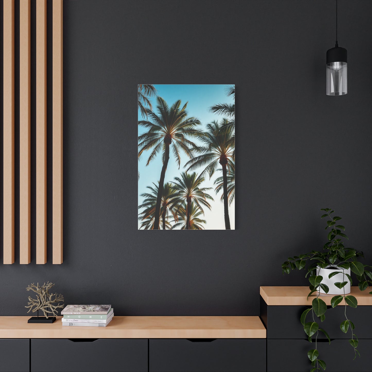 Opulent Palms Canvas Wall Art & Canvas Print