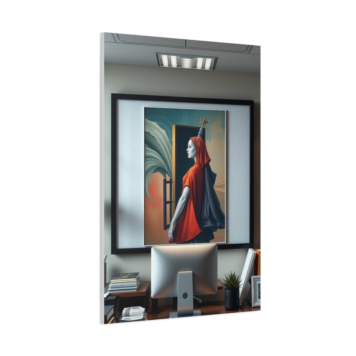 Opulent Office Masterpiece Wall Art & Canvas Print
