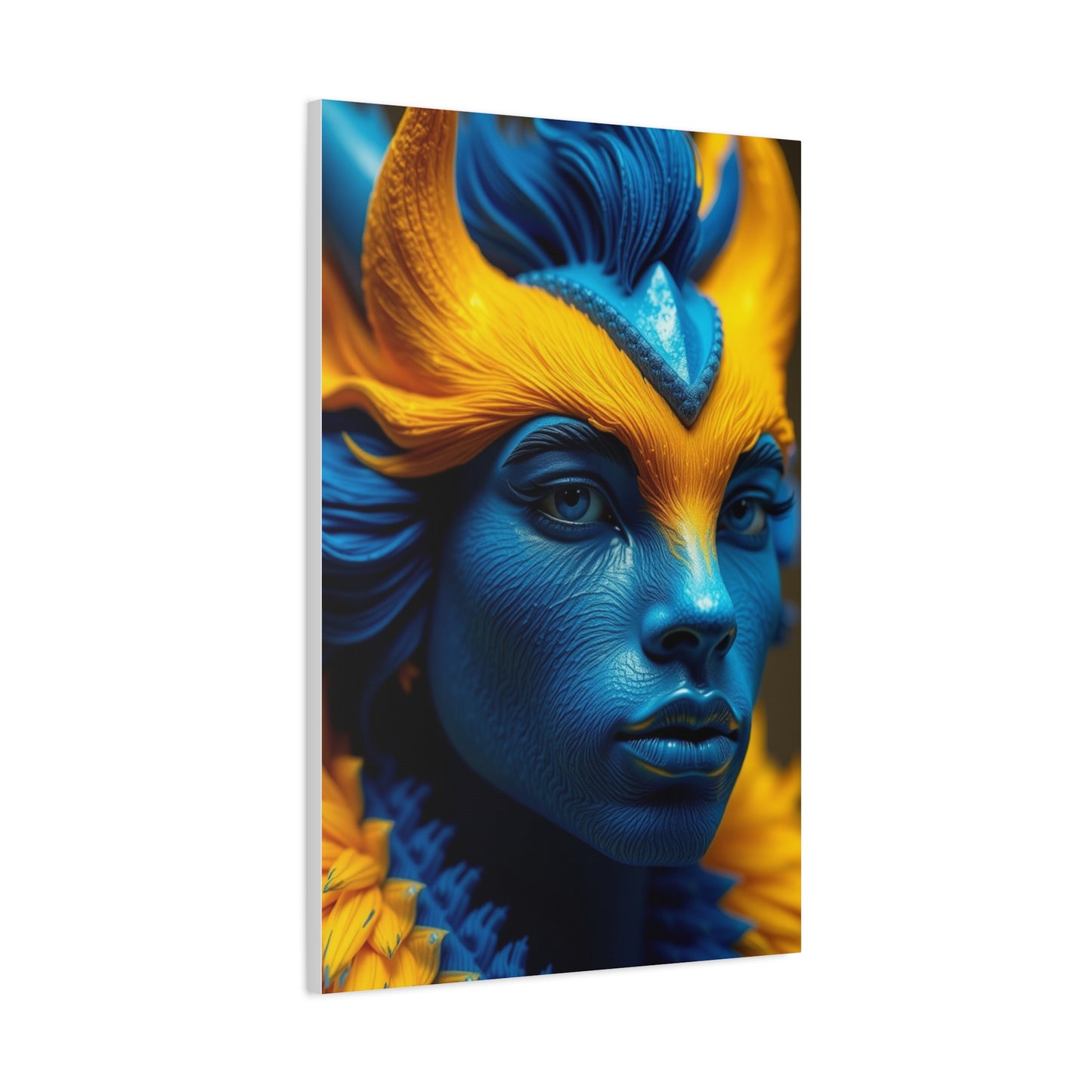 Blue & Yellow Art Refined Canvas Wall Art & Canvas Print