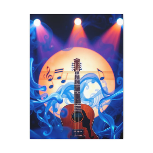 Blue Music Art Supreme Gallery Wall Art & Canvas Print