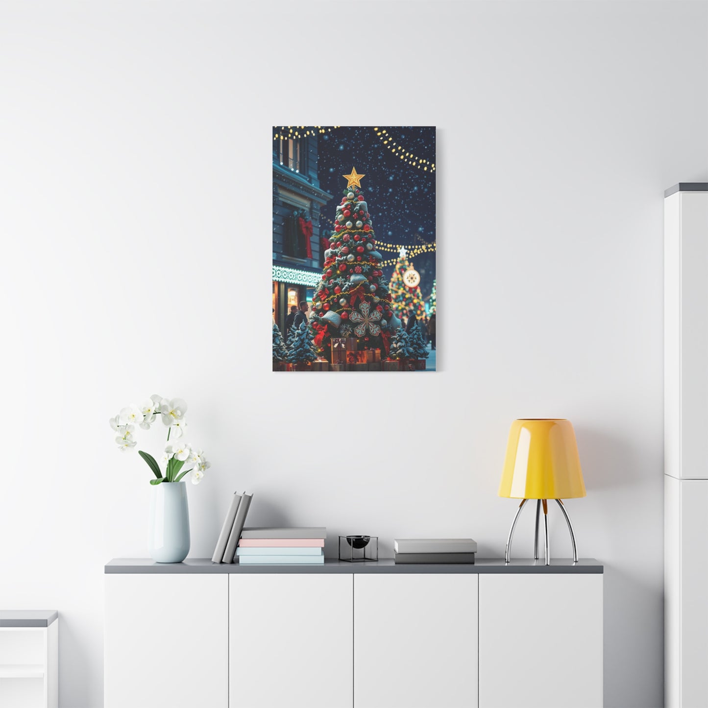 Majestic Holiday Portrait Wall Art & Canvas Print