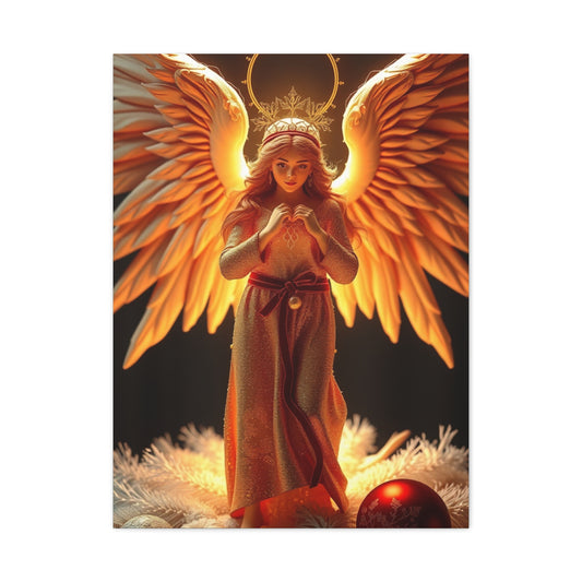 Elite Christmas Angel Art Vision Wall Art & Canvas Print