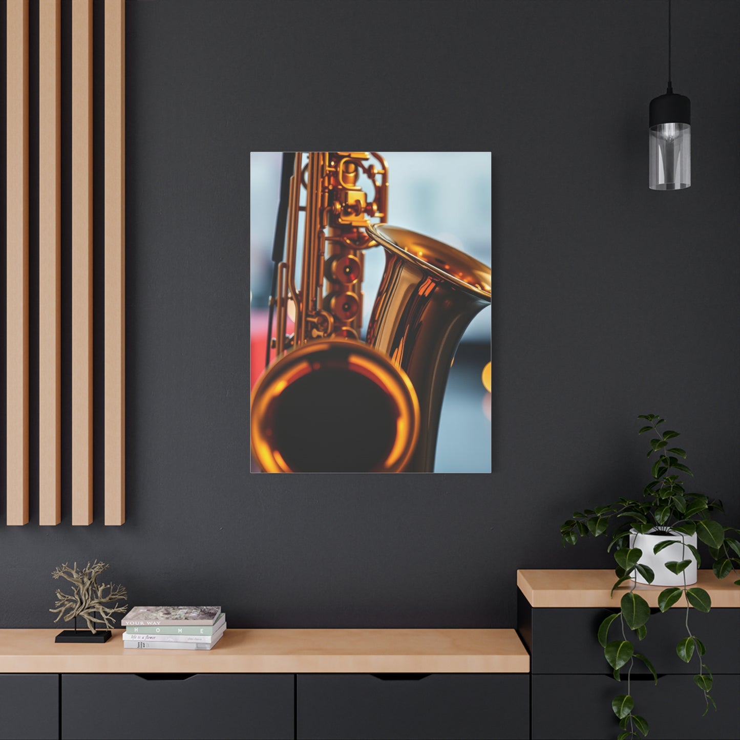 Saxophone Art Supreme Gallery Wall Art & Canvas Print