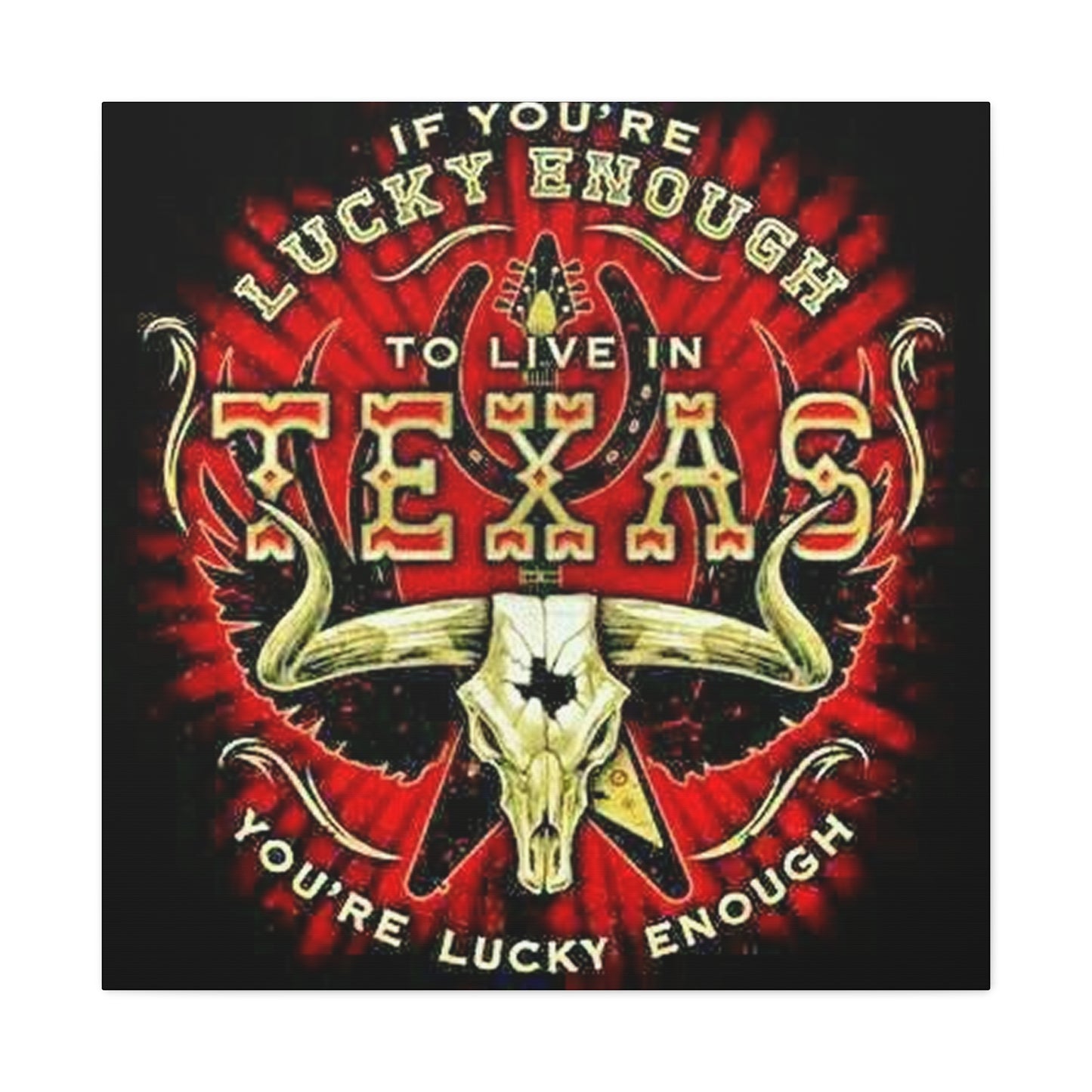 Texas Drawing Poster Wall Art & Canvas Prints