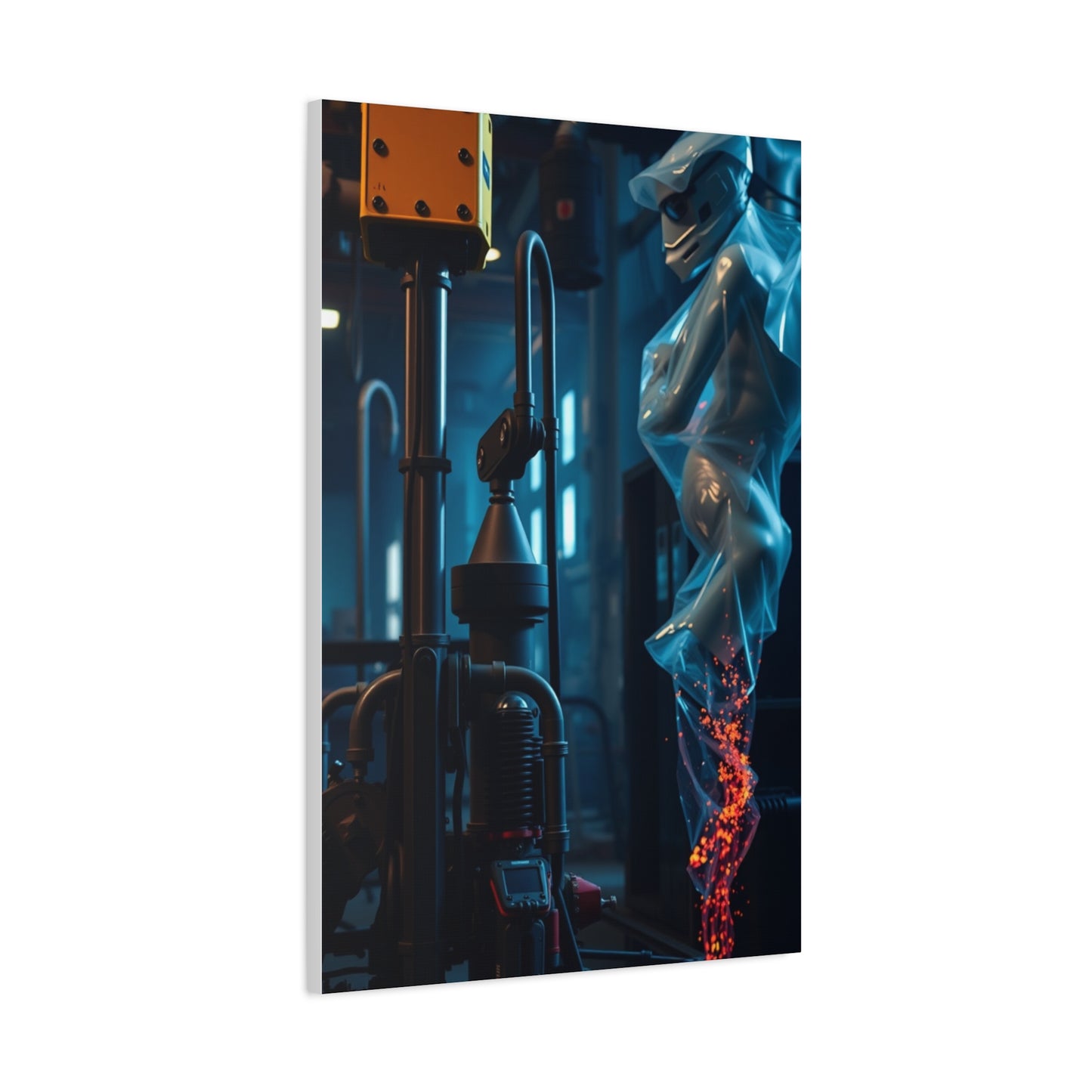 Masterpiece Industrial Art Vision Wall Art & Canvas Print