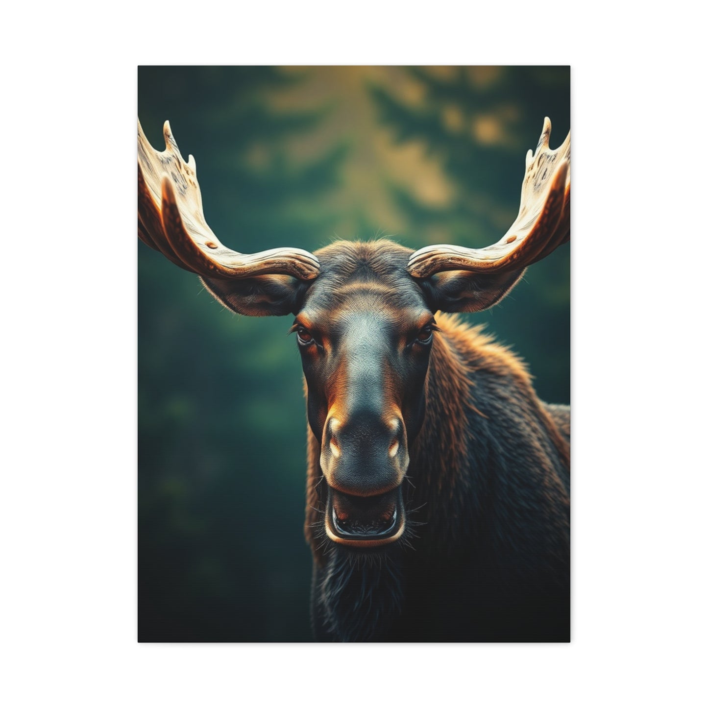 Vision Moose Art Art Wall Art & Canvas Print