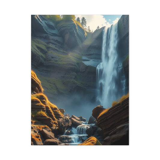 Sculpted Rapids Canvas Art Wall Art & Canvas Print