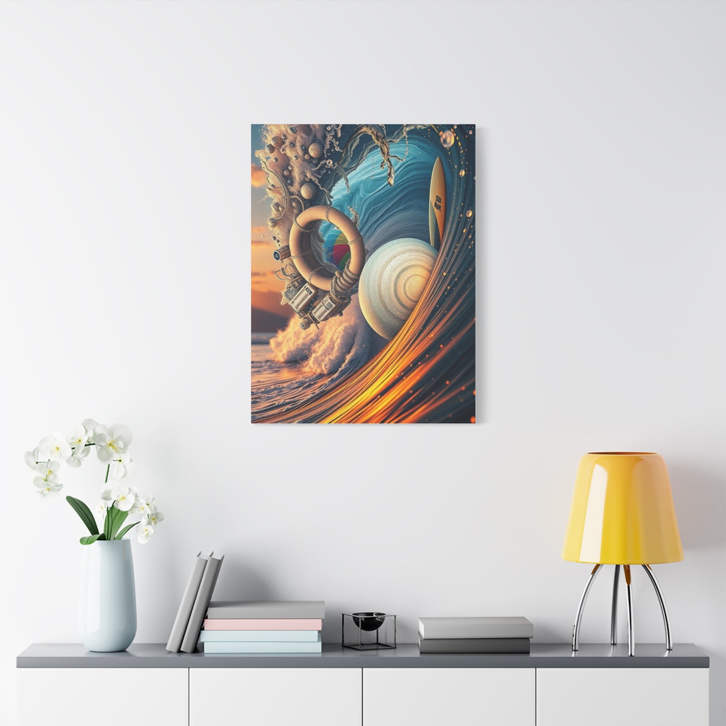 Coastal Opulence Canvas Wall Art & Canvas Print