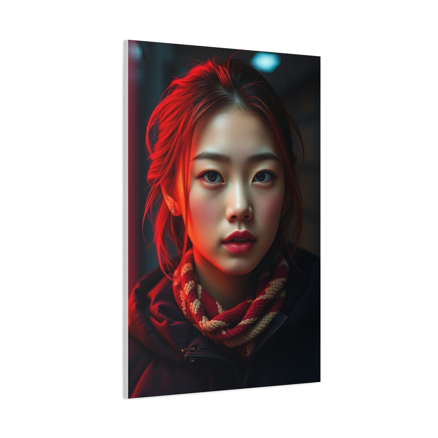 Carmine Elegance Piece Wall Art & Canvas Print