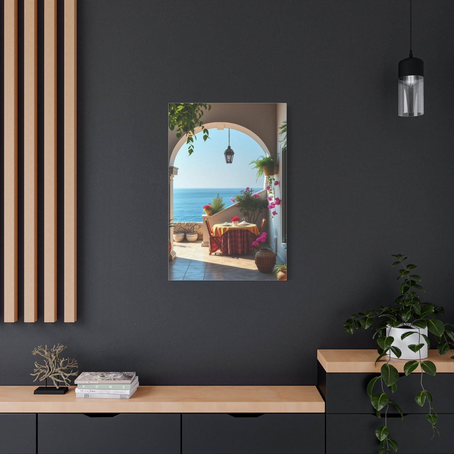 Masterpiece Mediterranean Decor Art Vision Wall Art & Canvas Print