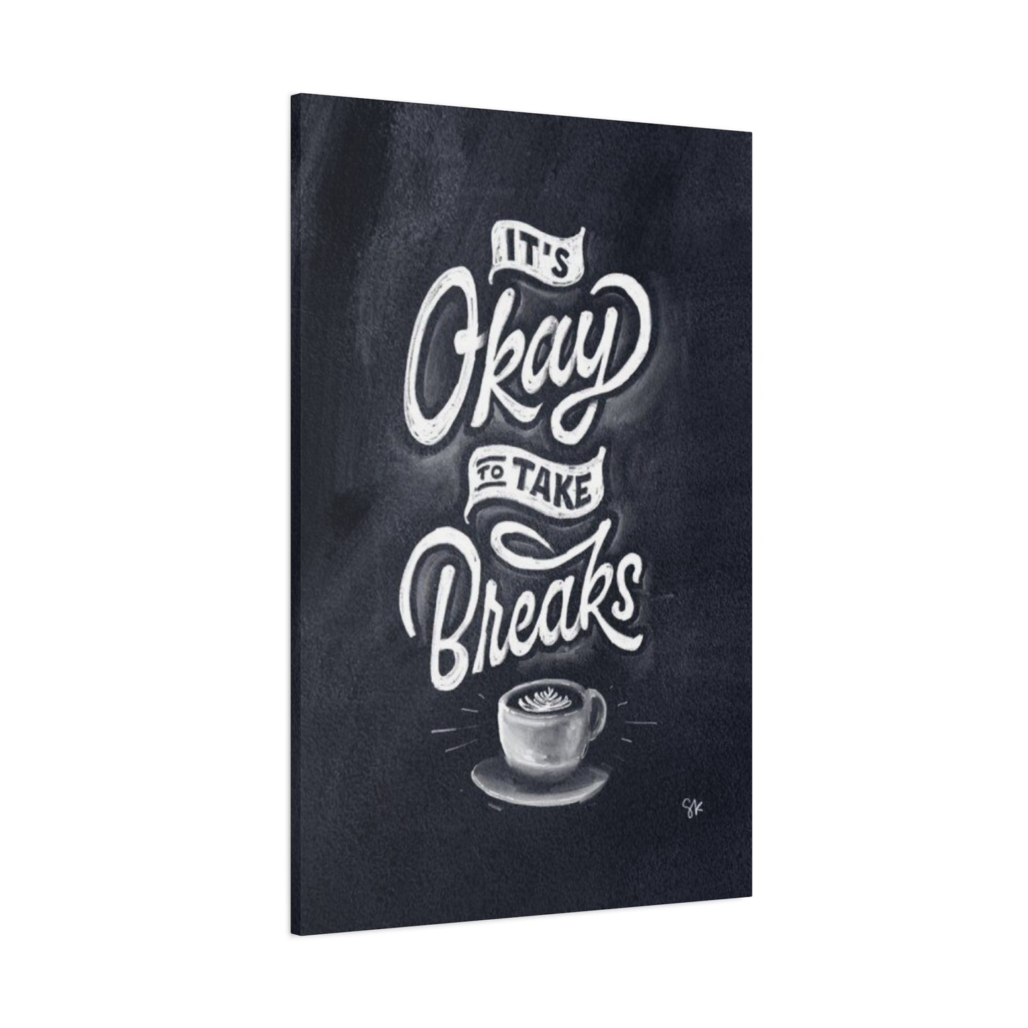 Coffee Chalkboard Wall Art & Canvas Prints
