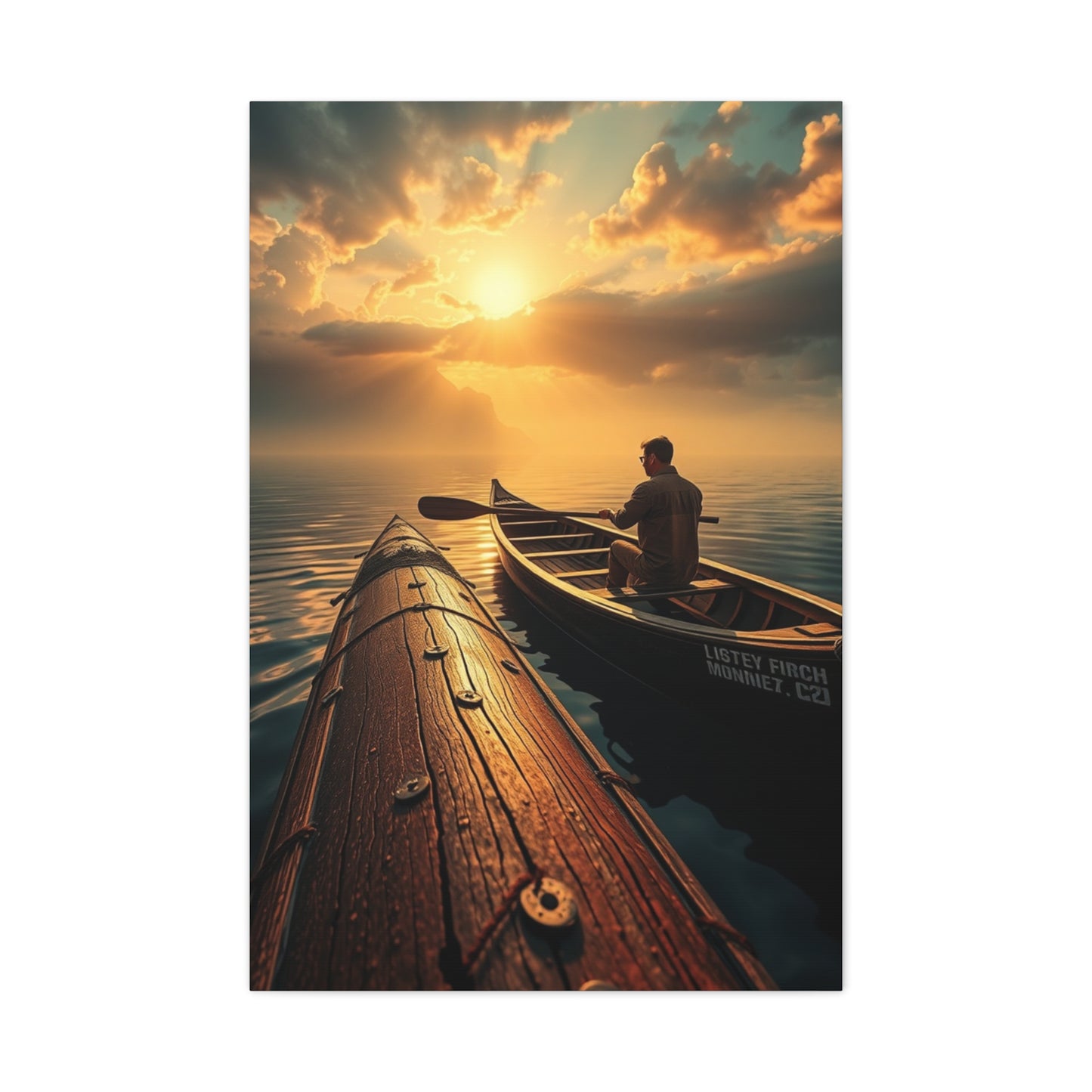 Canoe Art Supreme Gallery Wall Art & Canvas Print