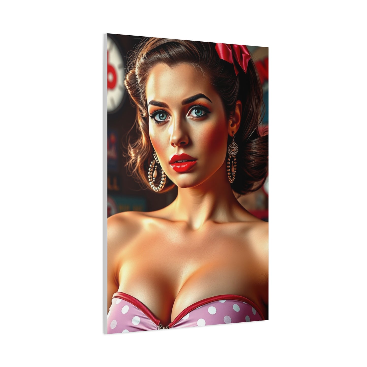 Elite Pin-Ups Art Vision Wall Art & Canvas Print