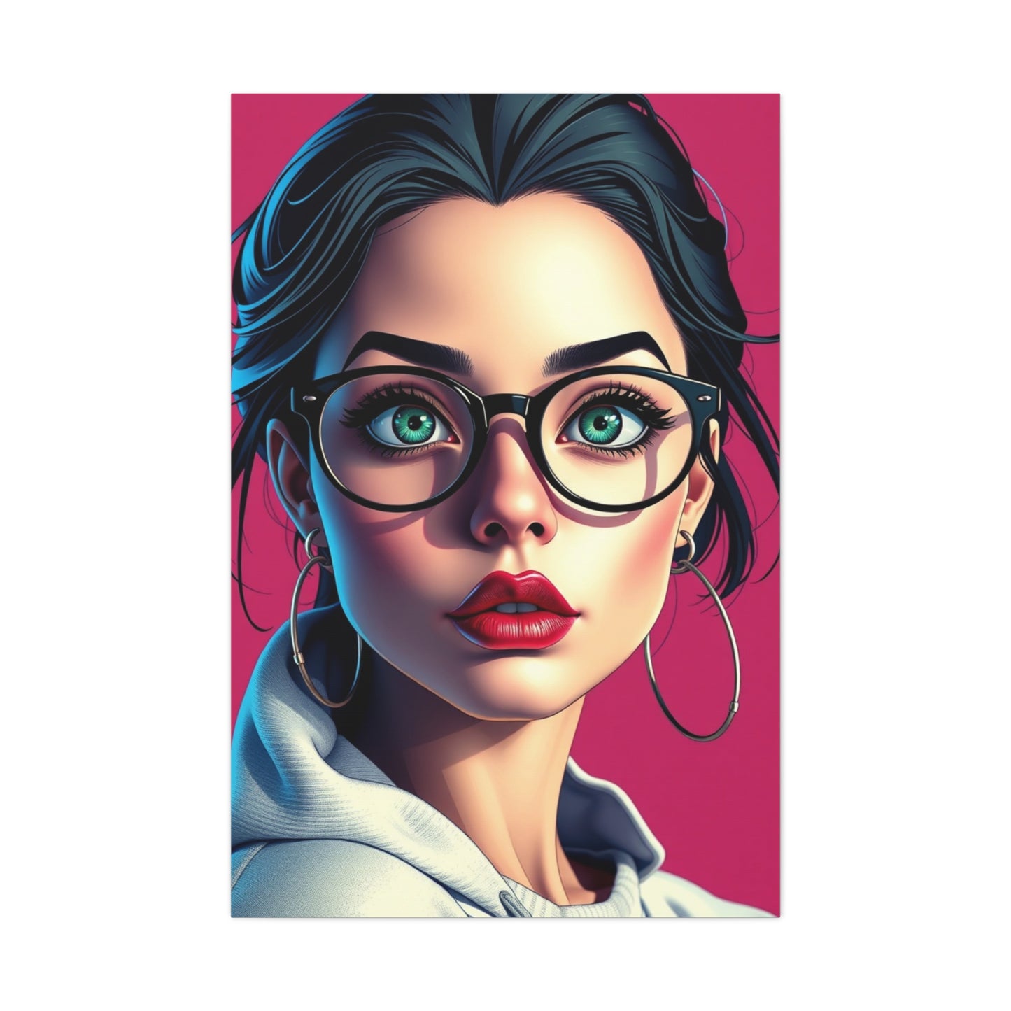 Whimsical Vivid Canvas Wall Art & Canvas Print