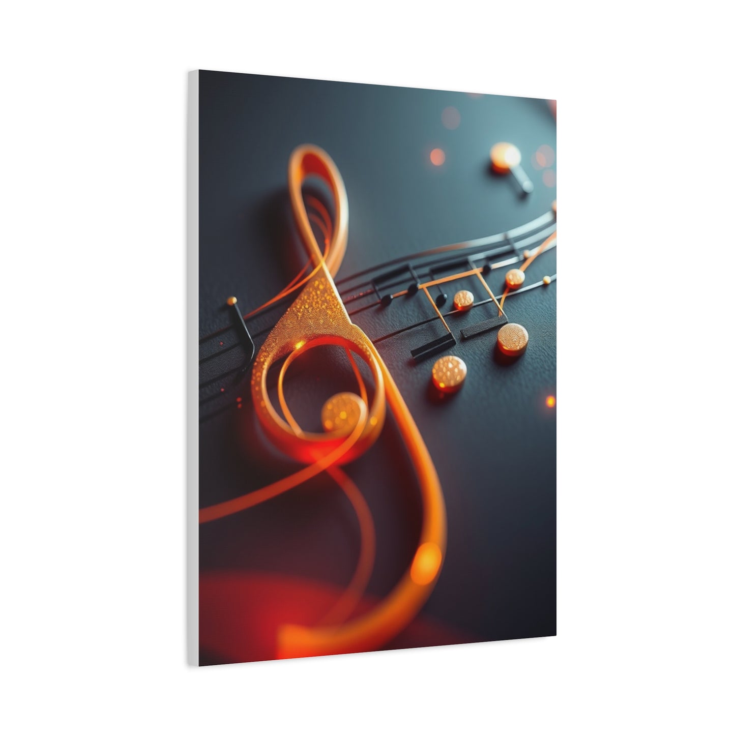 Vision Musical Notes Art Art Wall Art & Canvas Print