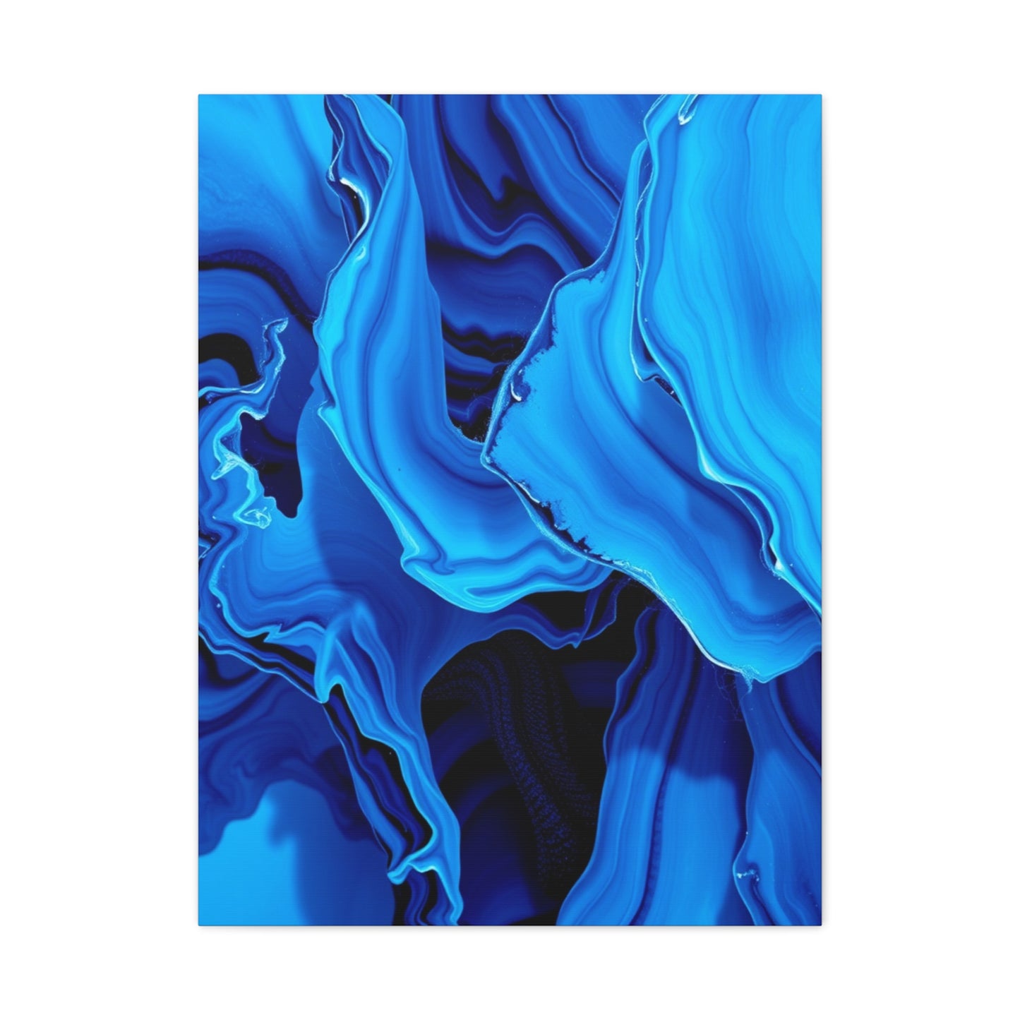 Blue Abstract Art Supreme Gallery Wall Art & Canvas Print