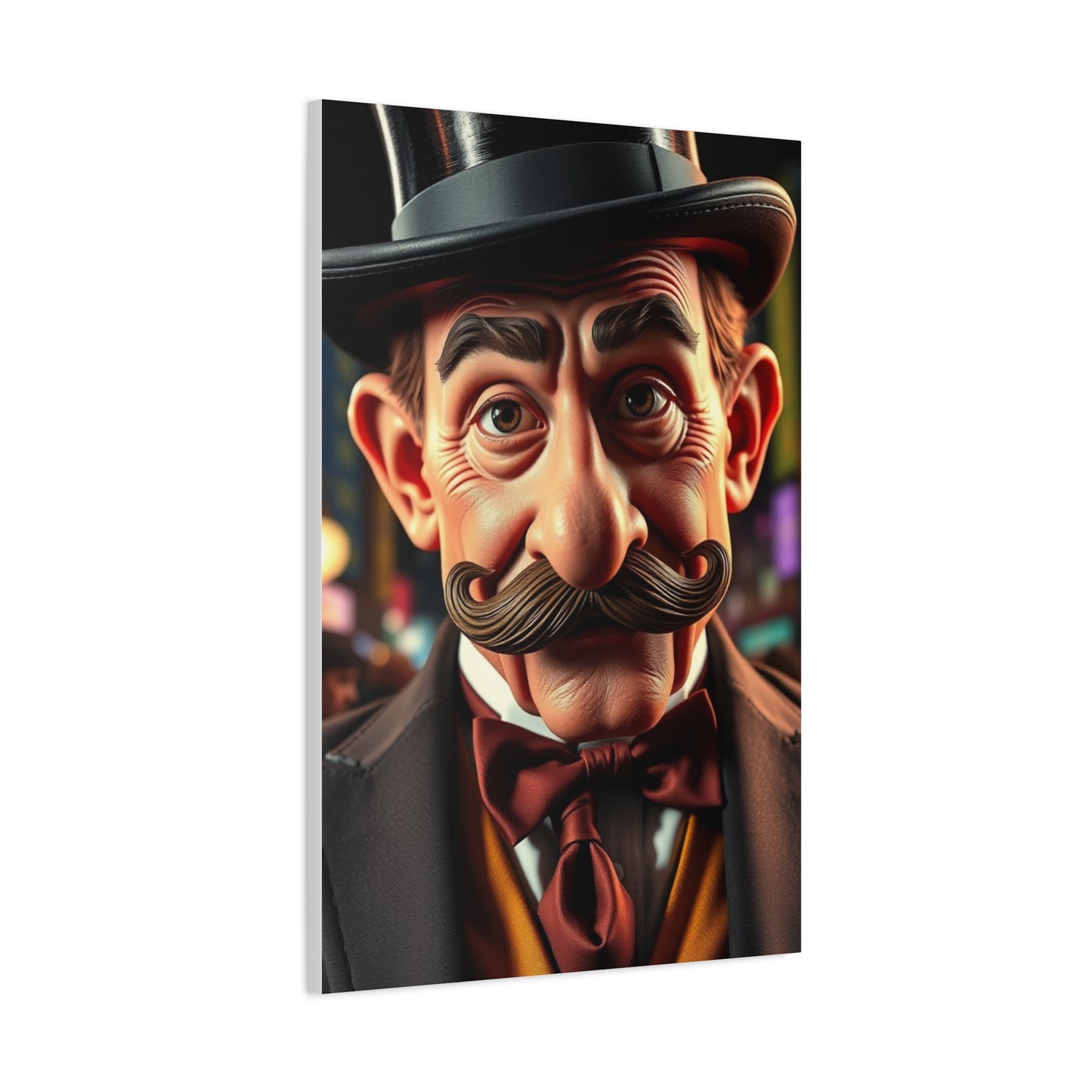 Masterpiece Rich Uncle Pennybags Art Vision Wall Art & Canvas Print