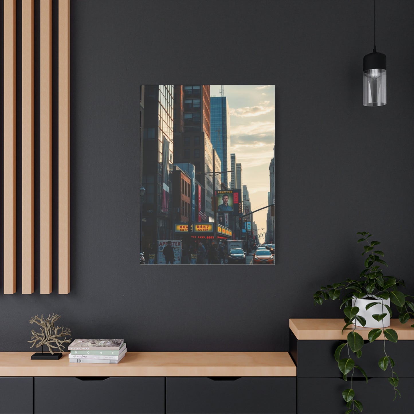 Times Square Luminosity Wall Art & Canvas Print