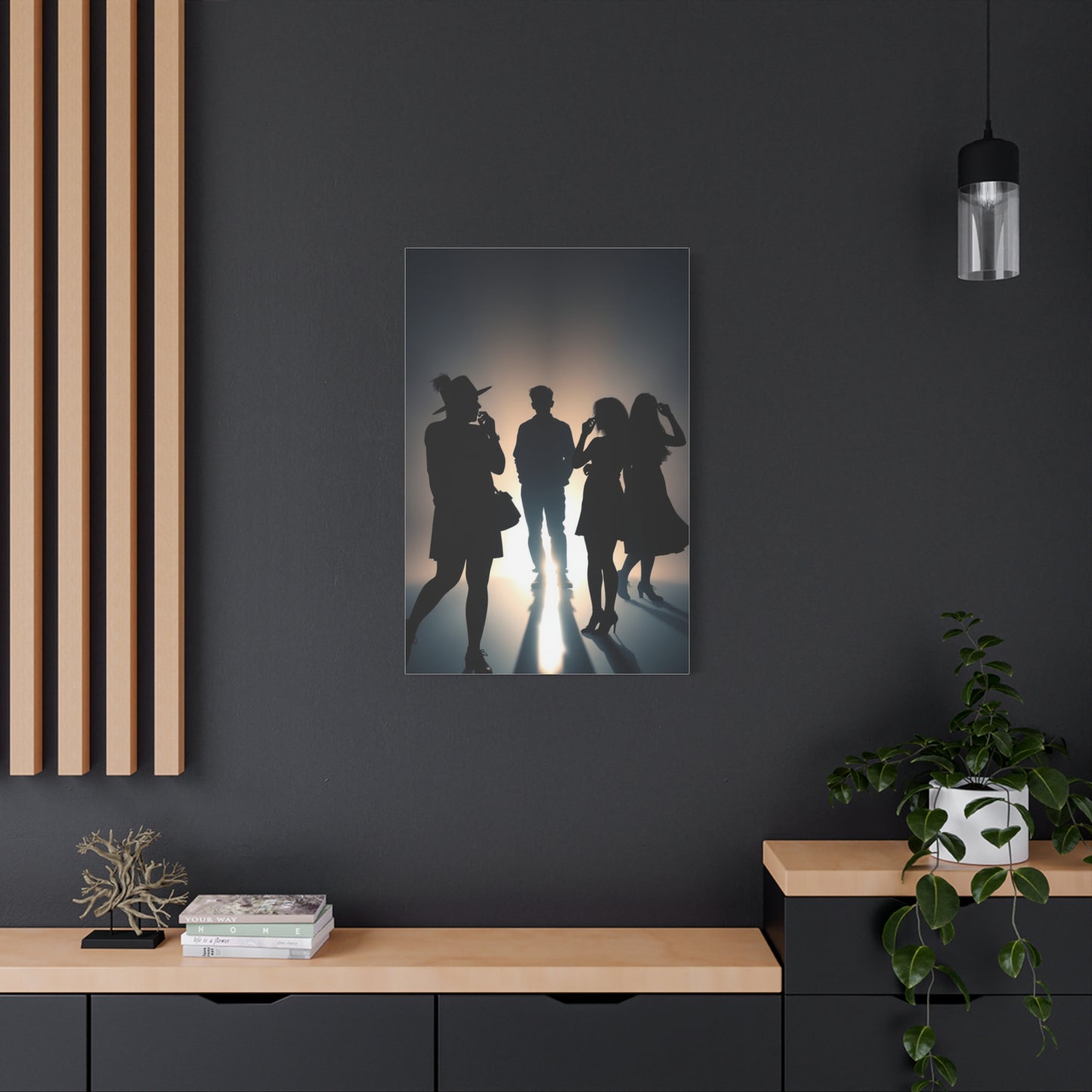 Collection Silhouettes Art Art Wall Art & Canvas Print