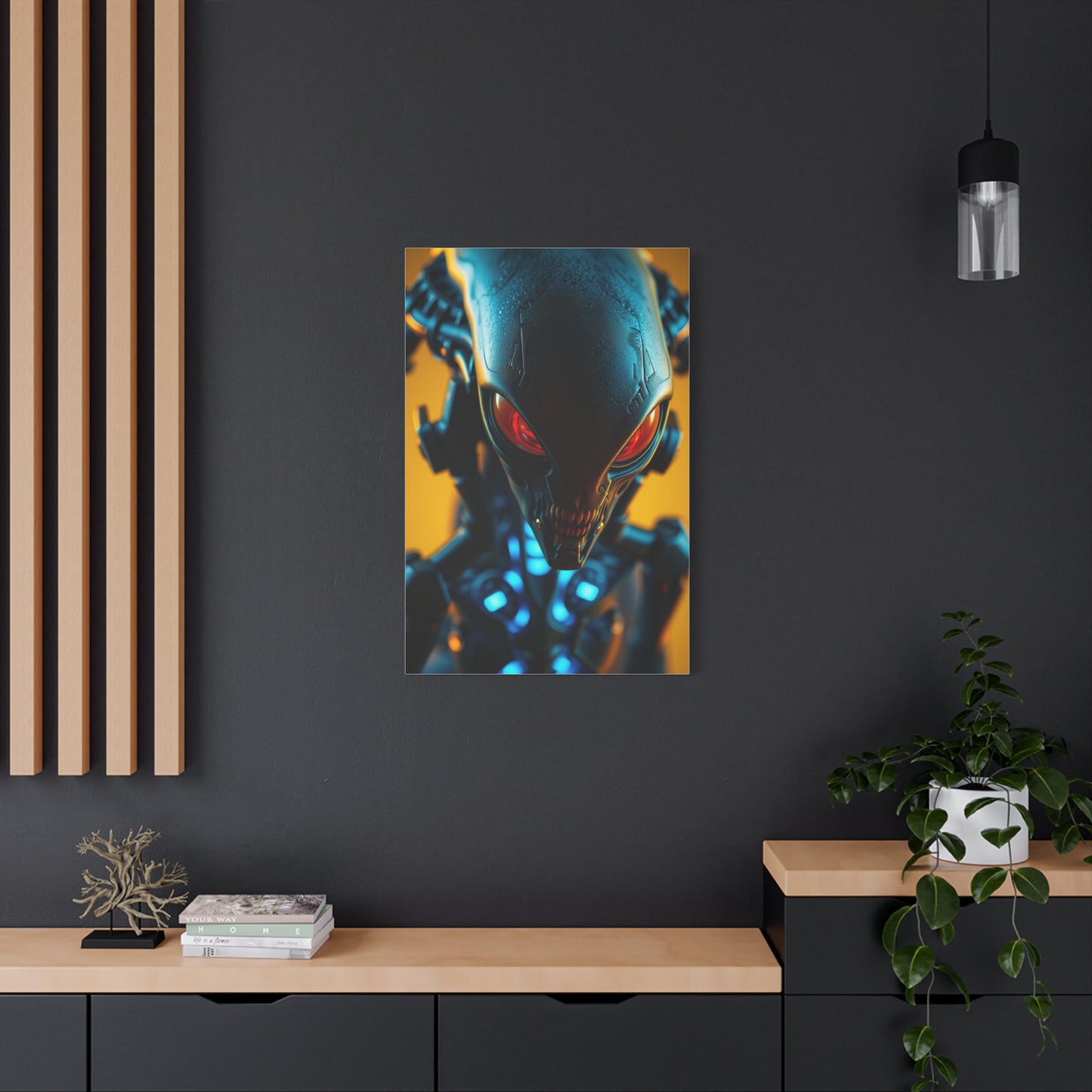 Alien Art Refined Canvas Wall Art & Canvas Print