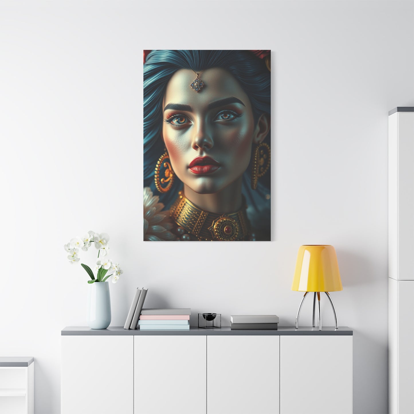 Ornate Vibrance Tapestry Wall Art & Canvas Print