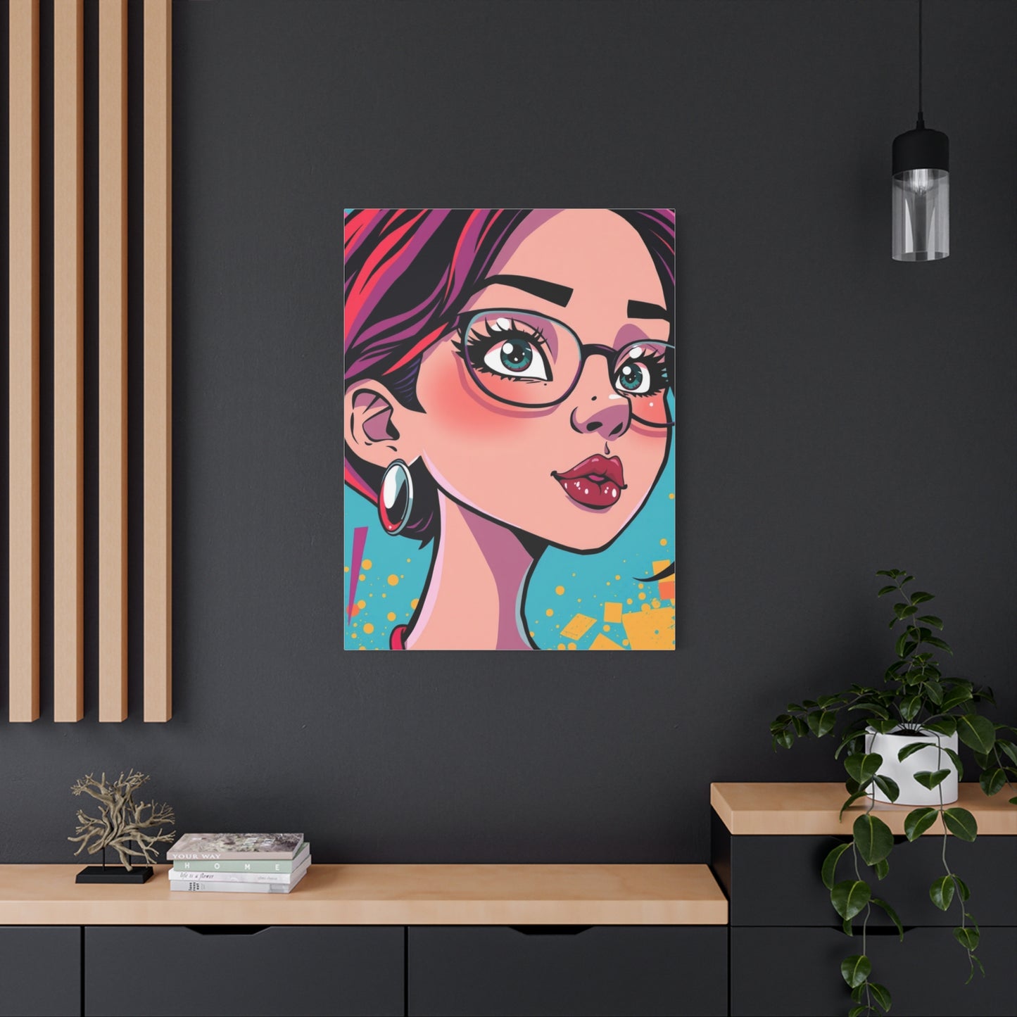 Opulent Cartoon Fantasy Wall Art & Canvas Print