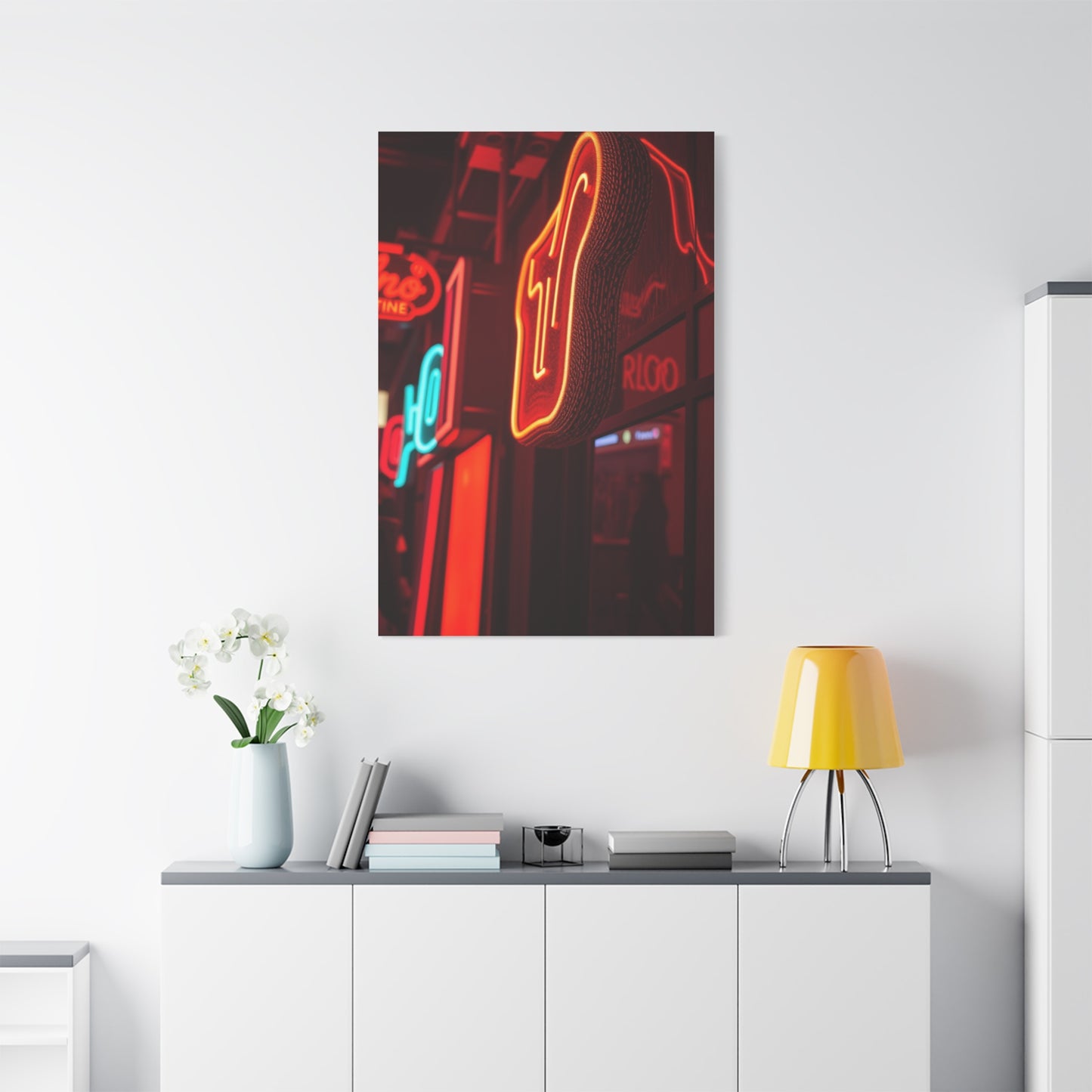 Mid-Century Elegance Panel Wall Art & Canvas Print